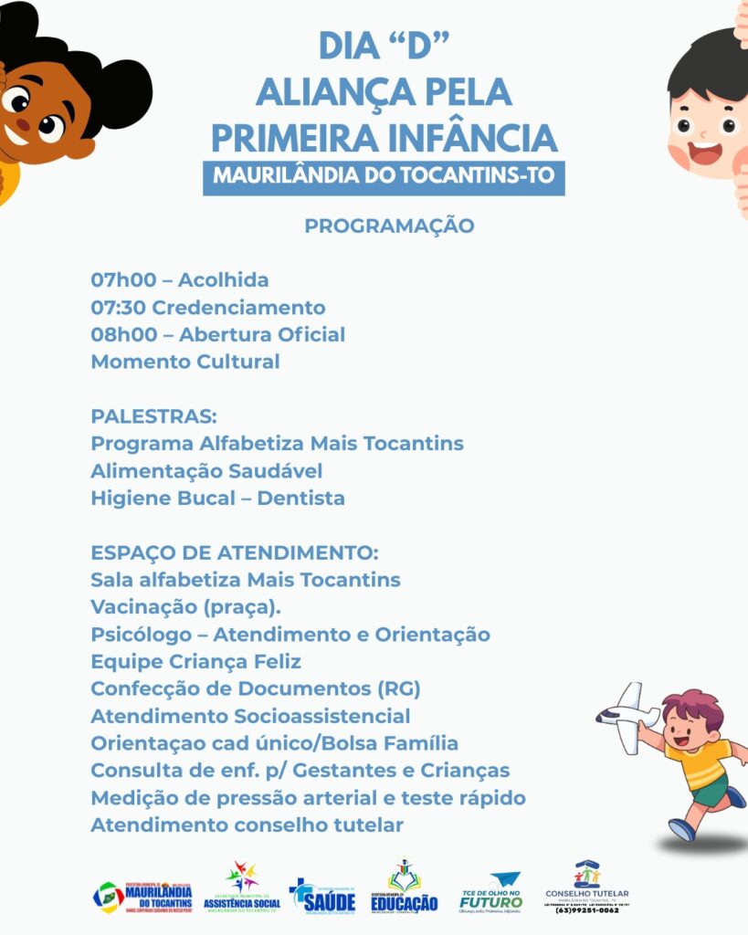 DIA "D" ALIANÇA PELA A PRIMEIRA INFÂNCIA