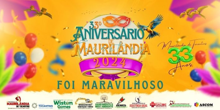 Aniversário de Maurilândia do Tocantins!