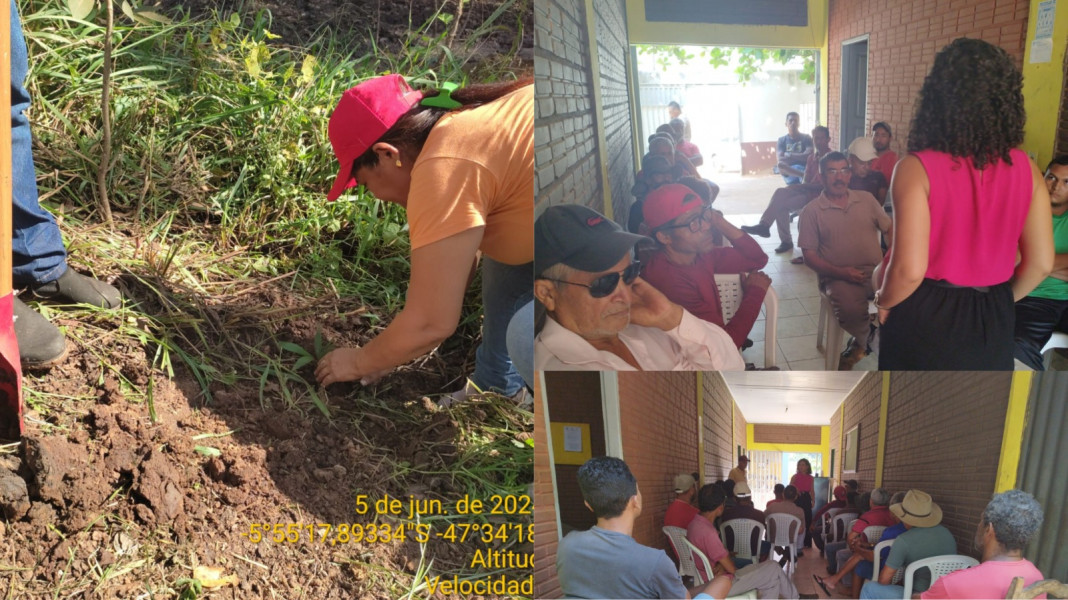 Maurilândia do Tocantins realiza Dia de Campo e plantio de mudas em áreas de preservação ambiental!