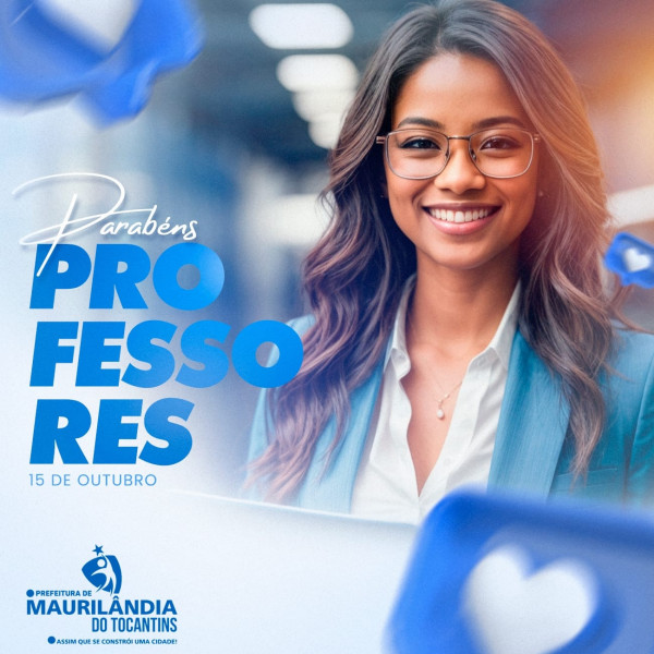 PARABÉNS! PARA TODOS OS PROFESSORES DA REDE MUNICIPAL!