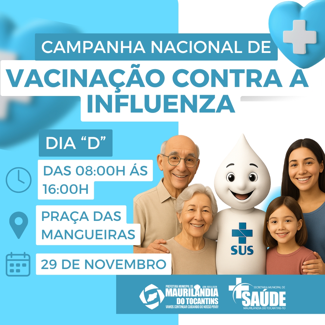 VACINAÇÃO CONTRA A INFLUENZA
