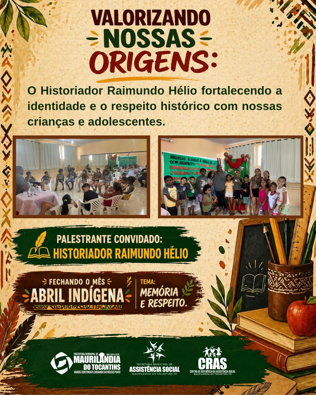 30/05 VALORIZANDO NOSSAS ORIGENS